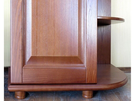 Шкаф деревянный "Соло 3" с радиусными полками