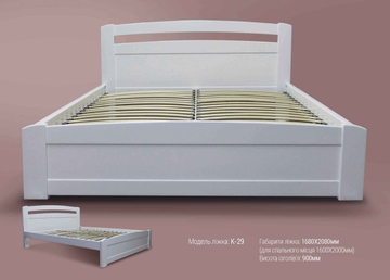 Кровать "К-29", 1200/1400x2000 (без подъемного механизма)