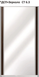 Шафа-купе 1410-1490x600x2200 «Віват Еко»