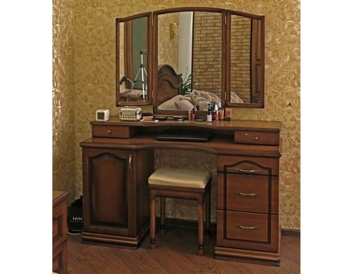 Трюмо дерев'яне "Князь" з консоллю і дзеркалом