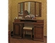 Трюмо деревянное "Князь" с консолью и зеркалом