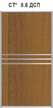 Шафа-купе 1710-1790x450x2200 &laquo;Віват Еко&raquo;