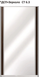 Шафа-купе 1700x600x2400 &laquo;Новатор&raquo;